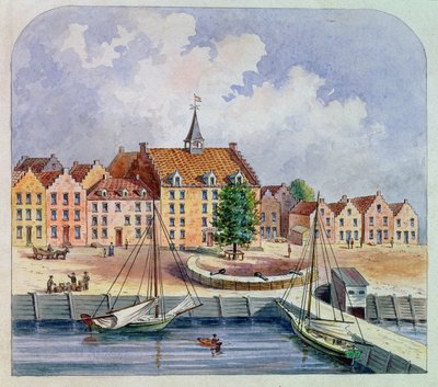 Stadthuys de New York en 1679 - William Oram